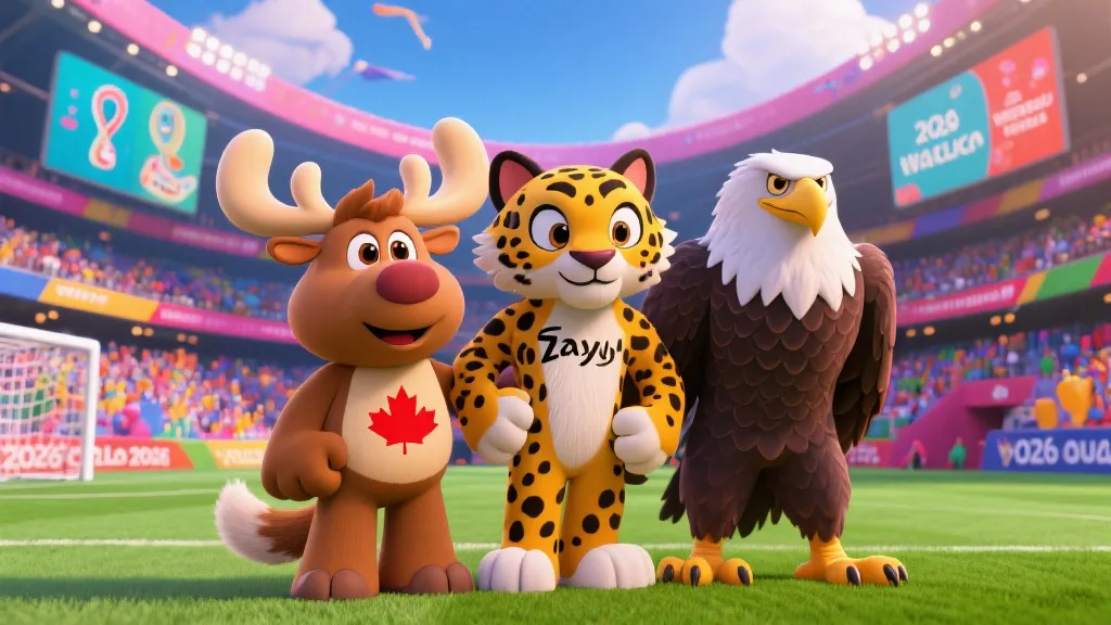 揭秘2026世界杯吉祥物：Maple、Zayu与Clutch背后的文化密码与狂欢寓意